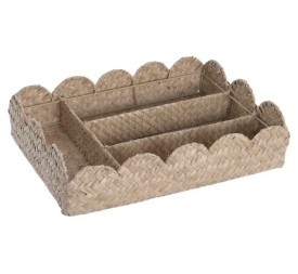 CUBERTERO SEAGRASS METAL 39X29X8 NATURAL