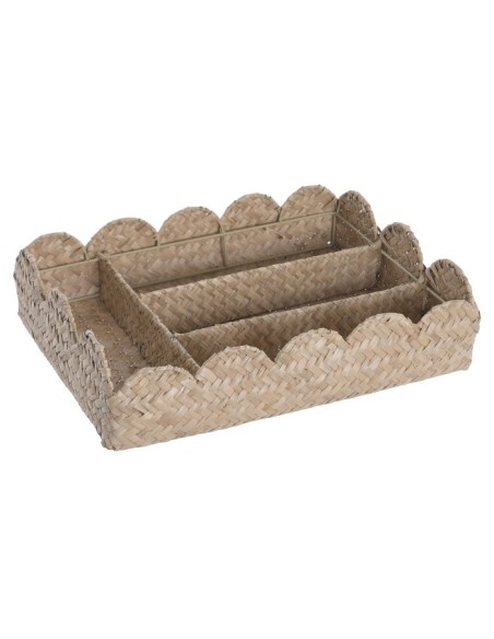 CUBERTERO SEAGRASS METAL 39X29X8 NATURAL