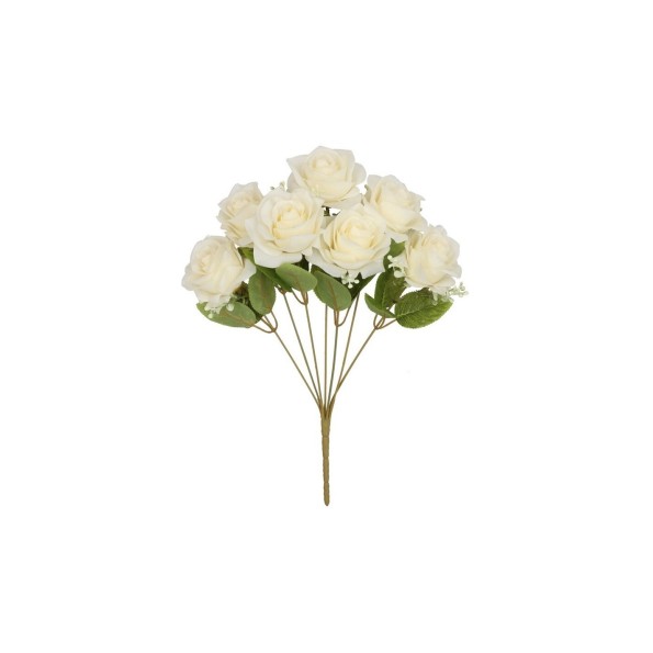 RAMO ROSAS (A) X 7-43 CM (CREMA)