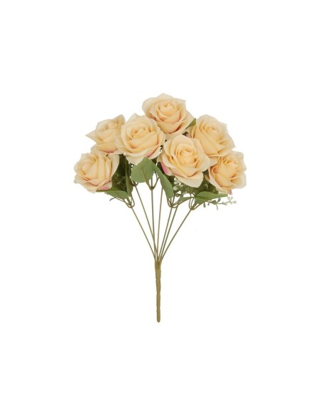 RAMO ROSAS (A) X 7- 43 CM (BEIGE)