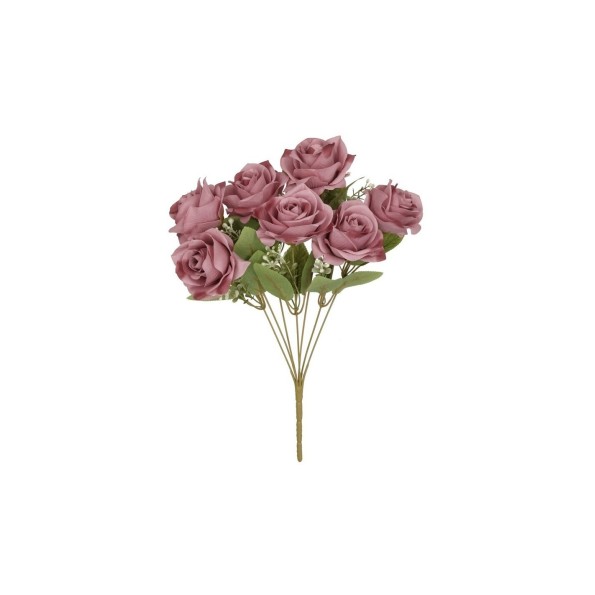RAMO ROSAS (A) X 7- 43 CM (VIOLETA)