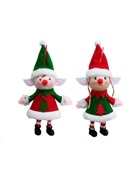 BOLA NAVIDAD DUENDE 2 STD. 27CM