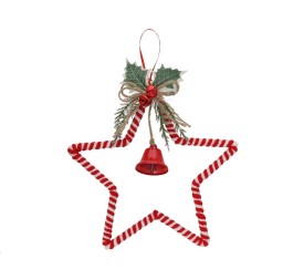 ESTRELLA C/CAMPANA 20CM NUVA