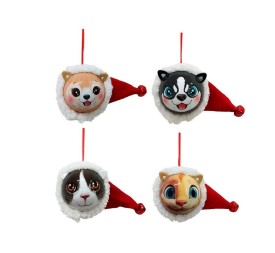 BOLA NAVIDAD GATO 4 STD. 9CM