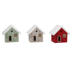 ADORNO CASA MADERA 3STD 11X7,5X10,5CM