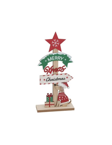 FIGURA LETRERO PERRO 13X5X29,5CM NORDIAN