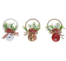 CAMPANA NAVIDAD DECORACION 3 STD. 14.5X6CM