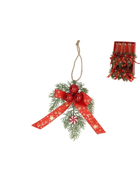 COLGANTE XMAS 11X21CM VERDE ANAIS