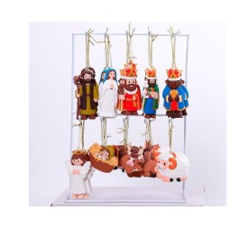 FIGURAS NACIMIENTO COLGANTE 10STD 9CM AURIX I