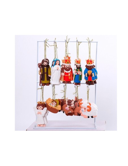 FIGURAS NACIMIENTO COLGANTE 10STD 9CM AURIX I