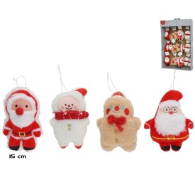PERSONAJE NAVIDAD 4 STD 15CM