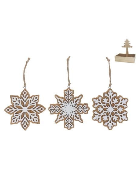 COPITO NIEVE 3 STD 10.5X1.2X10.5CM NATURELS