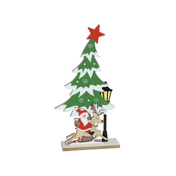 ARBOL NAVIDAD 17.5X5X34CM VELI