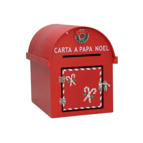 BUZON PAPA NOEL 20X15.5X19CM