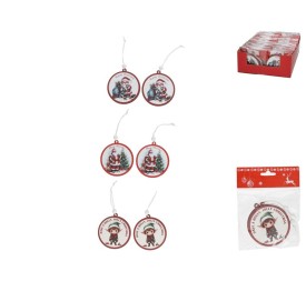 COLGANTE XMAS X2 3 STD. 8,5X8X0,5CM BERG