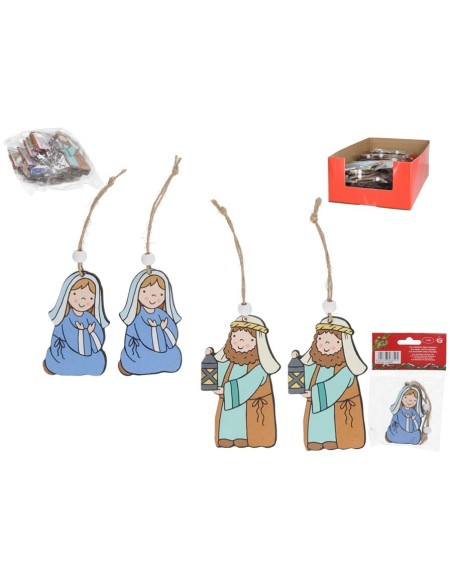 FIGURAS XMAS X2 2STD. 7,5CM ORIENTE