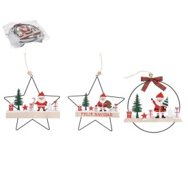 COLGANTE FIGURA PAPA NOEL 3 STD. RUNAH