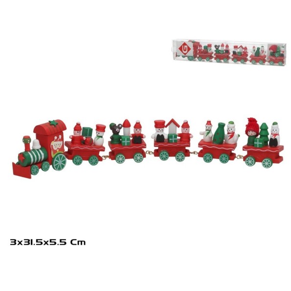 TREN NAVIDAD 31,5X3X5,5CM
