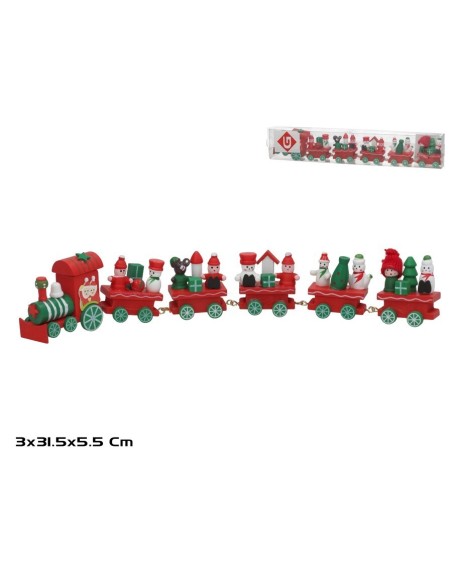 TREN NAVIDAD 31,5X3X5,5CM