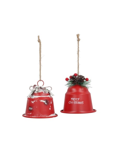 FIG. COLGANTE CAMPANA 8,5X8,5X10,5CM 2STD