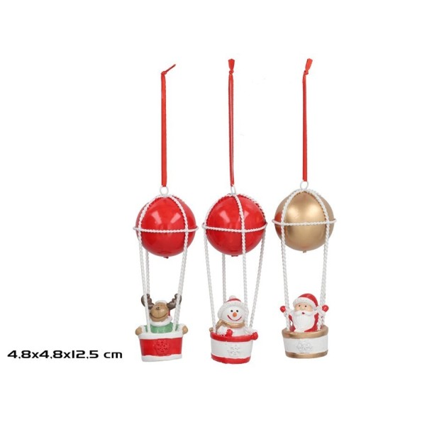 FIGURA EN GLOBO 3STD 4,8X4,8X12,5CM