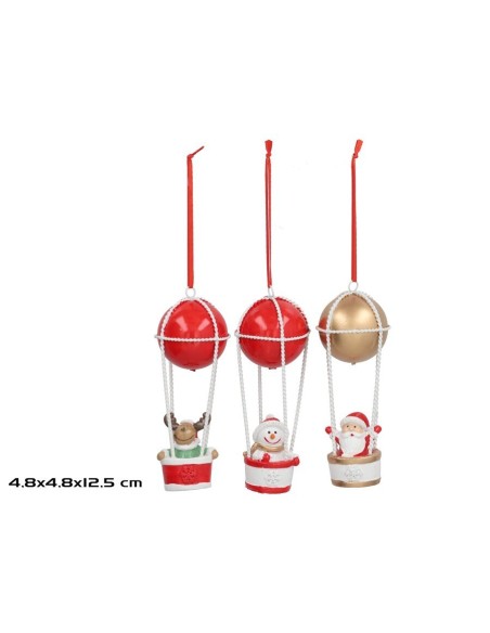 FIGURA EN GLOBO 3STD 4,8X4,8X12,5CM