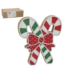 FIGURA BASTON CARAMELO 17X20CM PINEZA