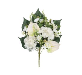 CONJUNTO HORTENSIA-ANTURIO X 9-53CM (BL)