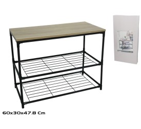 ESTANTERIA MDF/HIERRO 60X30X47.8CM