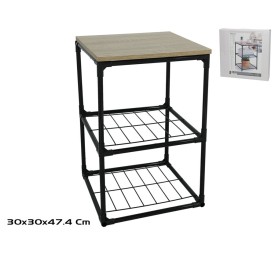 ESTANTERIA MDF/HIERRO 30X30X47.4CM