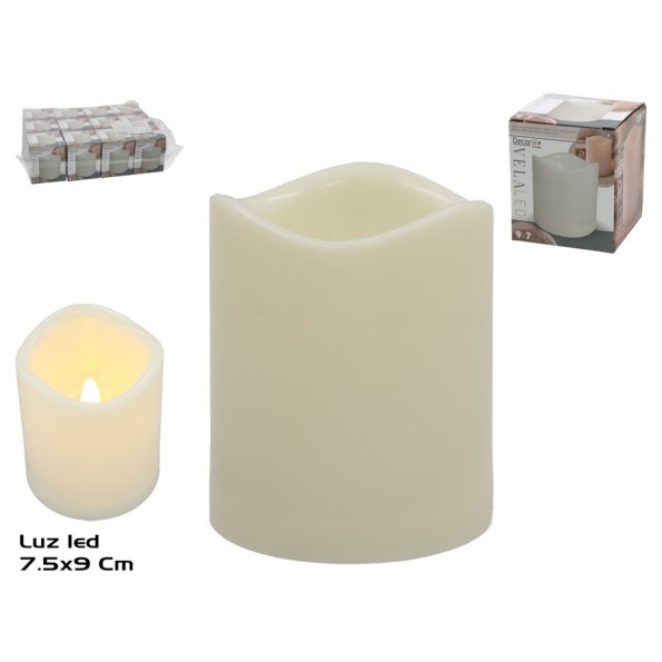 VELA LED - 9X7.5CM