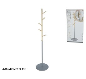 PERCHERO MADERA+MDF  40X40X173CM