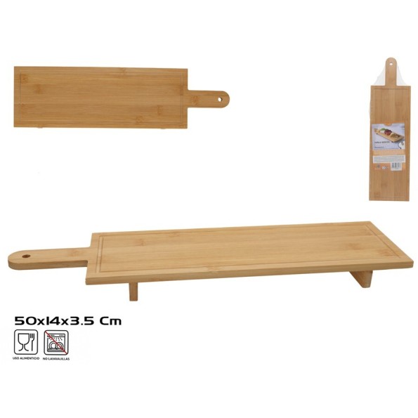 TABLA SERVIR BAMBU 50X14X3.5CM