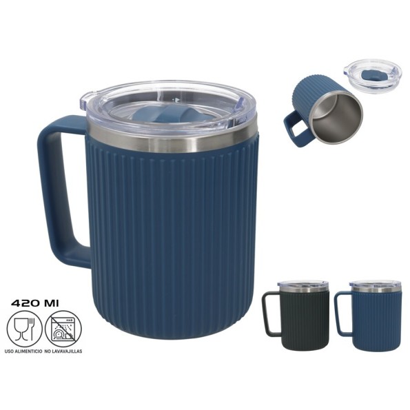 TAZA TERMICA 420ML 8X8X11.8CM