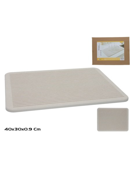 ALFOMBRILLA SECADO DIATOMITA 40X30X0.9CM PISA