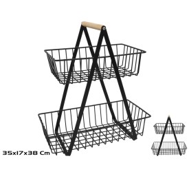 CESTA 2 NIVELES 35X17X38CM