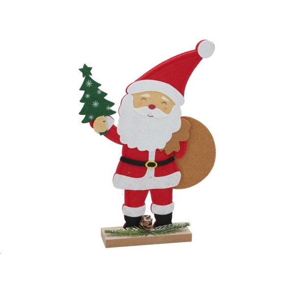 FIGURA SANTA CLAUS 20X5X27CM NORDIAN