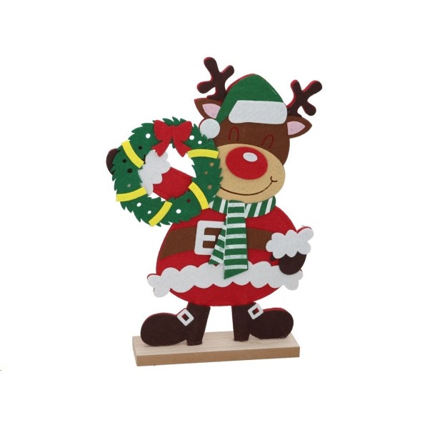 FIGURA RENO NOEL 22X6X32CM MULLIA