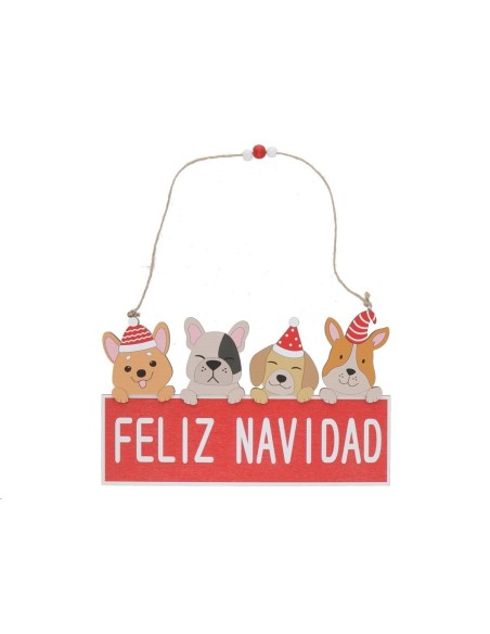 FELIZ NAVIDAD PERRO 25X0.7X15CM REUGN