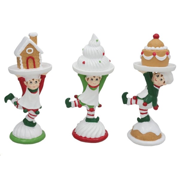 ELFO DULCE DE PIE 9,5X8,5X19,5CM 3 STD. MANYH