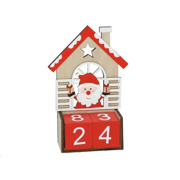 CALENDARIO ADVIENTO 12X4.5X18CM YLVA