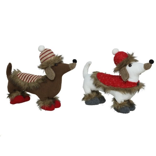 PERRO SALCHICHA 2STD 10X34X25CM WALDI