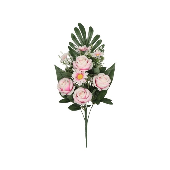 CONJUNTO ROSAS-DAISY X 8-53 CM (ROSA)