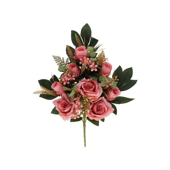 CONJUNTO ROSAS-CAPULLOS (A) X12-54CM(RS)