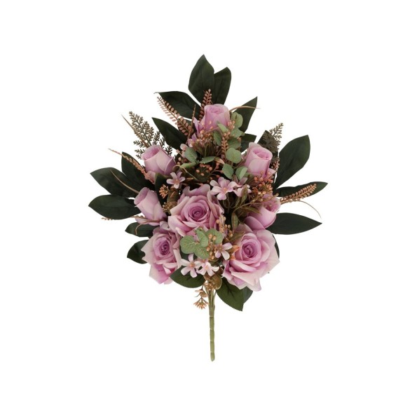 CONJUNTO ROSAS-CAPULLOS (A) X12-54CM(VIO)