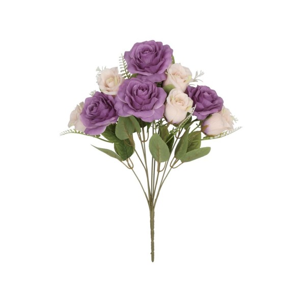 RAMO ROSAS-CAPULLOS (A) X 9-44 CM (VIO)