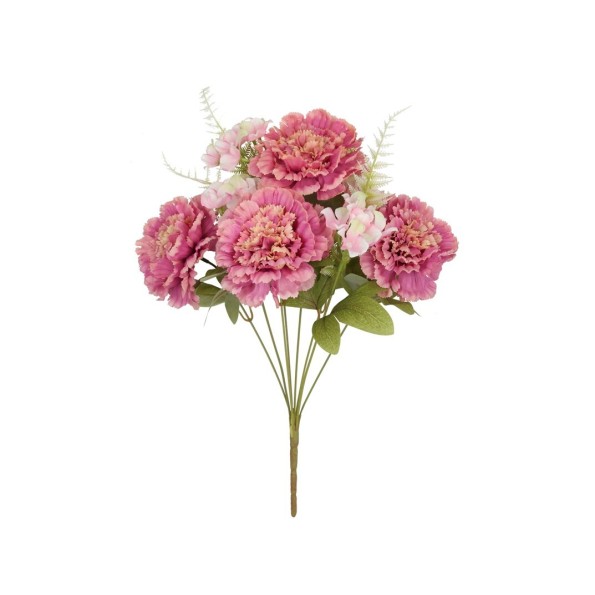 RAMO CLAVEL-HYD (A) X 8 44 CM (VIOLETA)