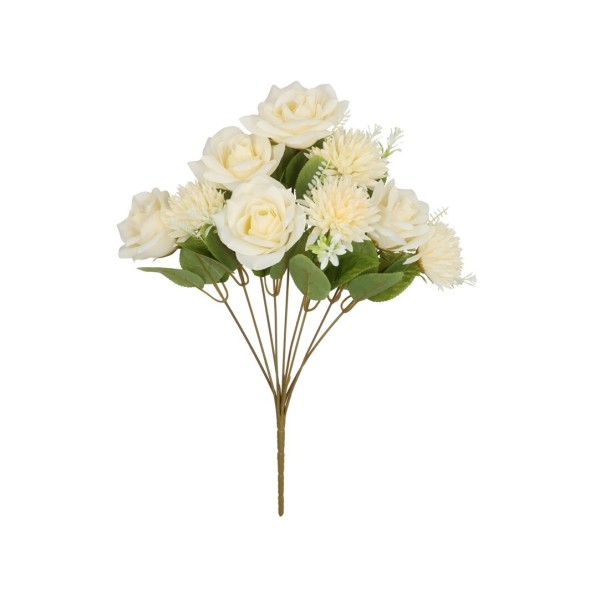 RAMO CRISANTEMO-ROSAS (A) X 9-45 CM (CR)