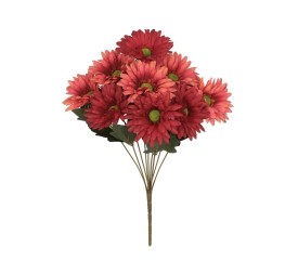 RAMO GERBERAS (A) X 9 - 43 CM (ROJO)