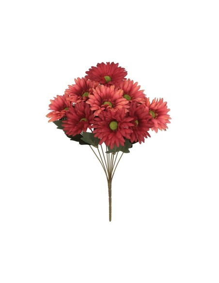 RAMO GERBERAS (A) X 9 - 43 CM (ROJO)